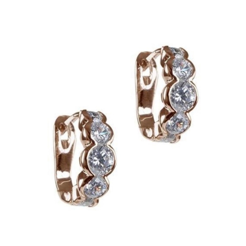 NWT Kenneth Lane CZ hoops